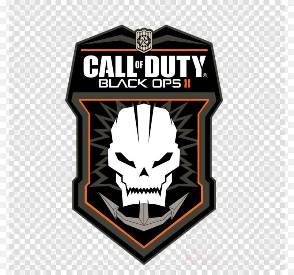 Call Of Duty Logo Call Of Duty Black Ops, Emblem, Symbol, Sticker, Face Free Transparent Png