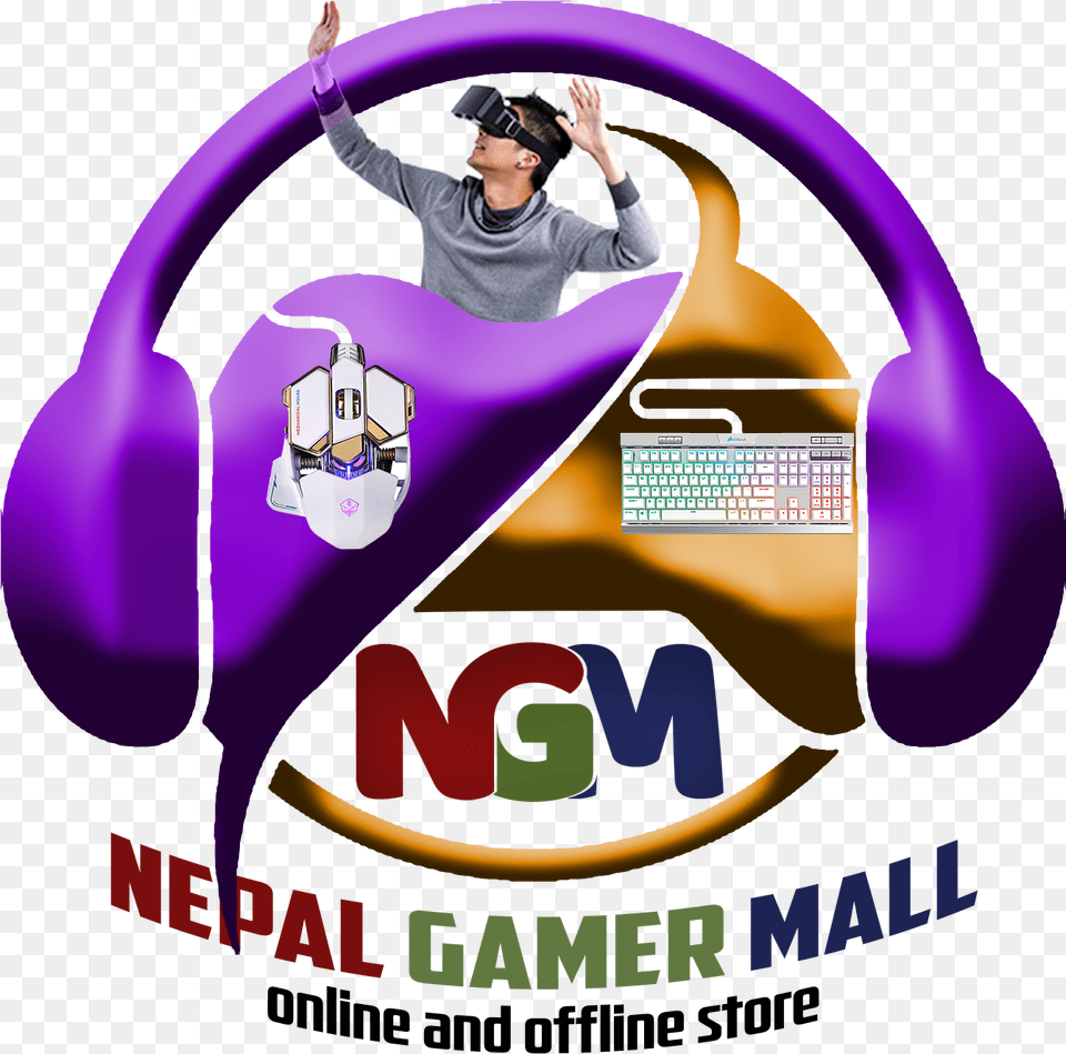 Call Of Duty Mobile Cp Topup In Nepal Instant Delivery Nepal Gamer Mall Online Offline Store, Person, Purple, Vr Headset Free Png