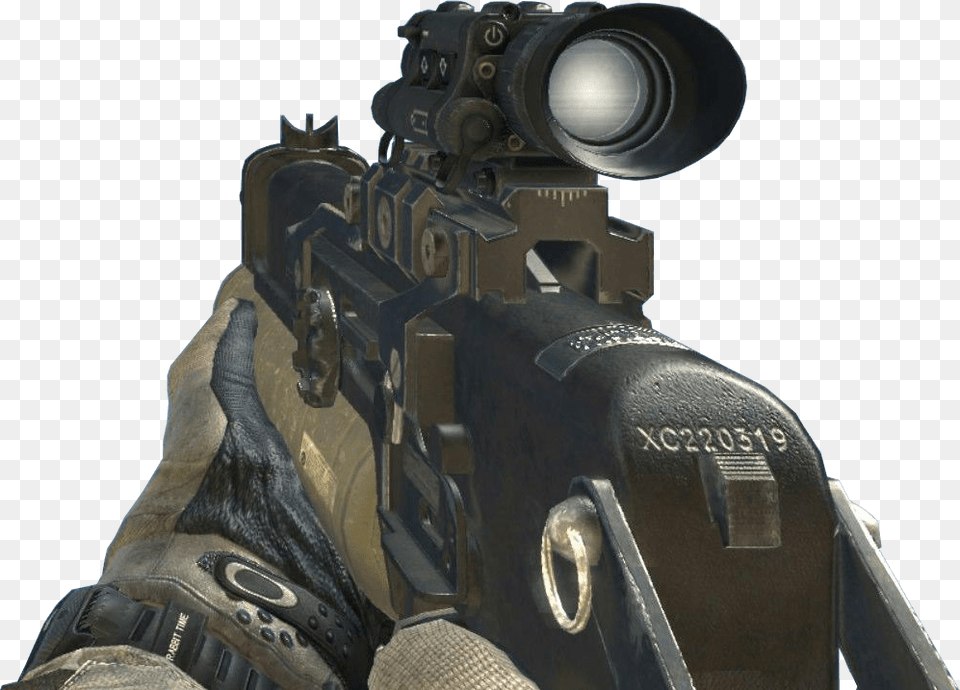 Call Of Duty Modern Warfare, Weapon, Sniper, Firearm, Rifle Free Png Download