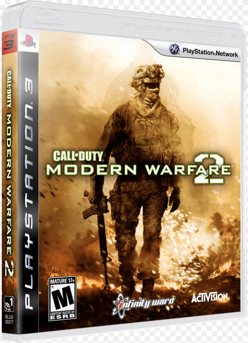 Call Of Duty Modern Warfare 2 Black Box, Adult, Person, Man, Male Free Transparent Png