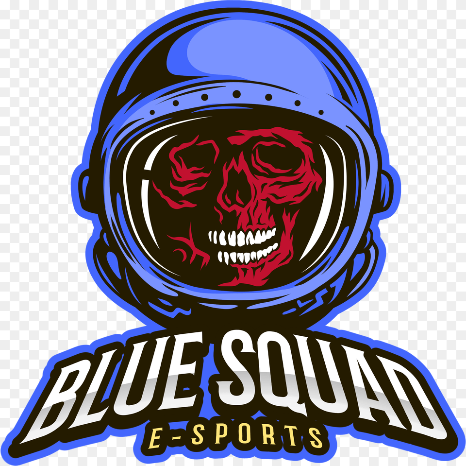 Call Of Duty Modern Warfare Blue Squad Blue Squad Logo, Helmet, Person, Sticker Free Transparent Png