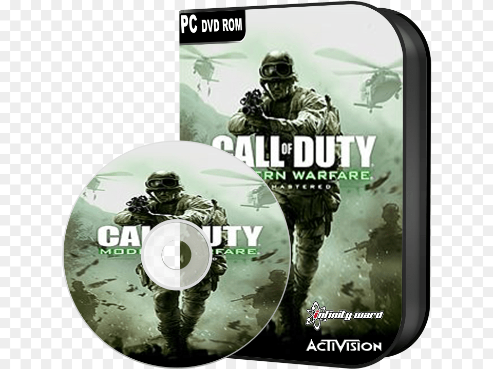 Call Of Duty Modern Warfare Cover, Adult, Man, Male, Person Free Png