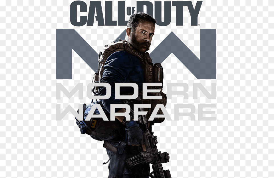 Call Of Duty Modern Warfare Pc Game, Weapon, Firearm, Poster, Advertisement Png