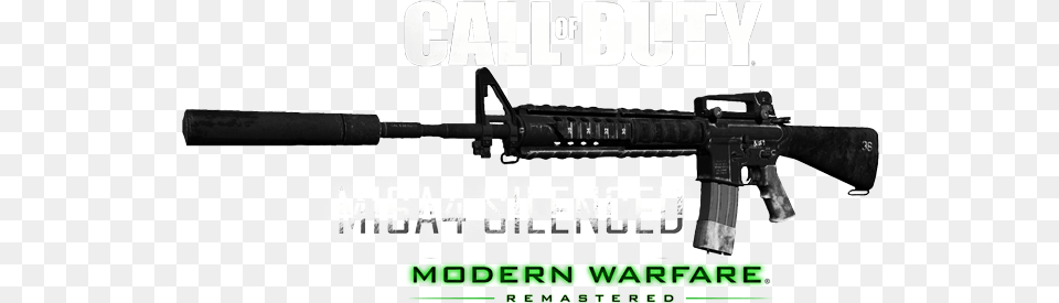 Call Of Duty Modern Warfare Remastered M16a4 Replaces Assault Rifle, Firearm, Gun, Weapon Free Transparent Png
