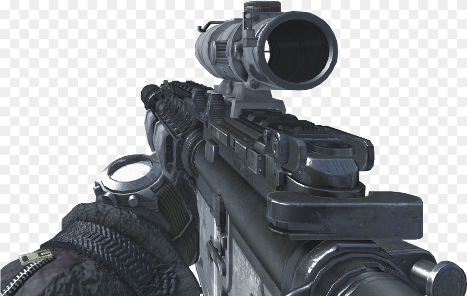 Call Of Duty Mw2 Acog, Firearm, Gun, Handgun, Rifle Free Png