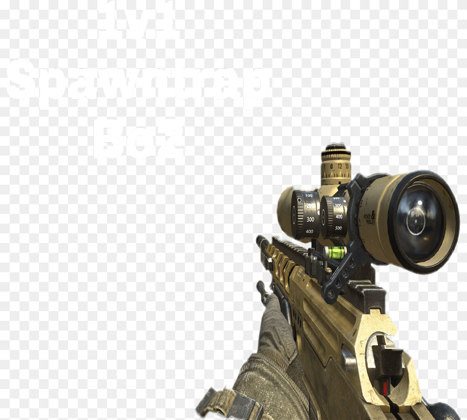 Call Of Duty Sniper, Firearm, Gun, Person, Rifle Png