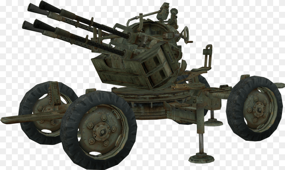 Call Of Duty Wiki Call Of Duty Zpu, Machine, Wheel, Weapon, Cannon Free Transparent Png