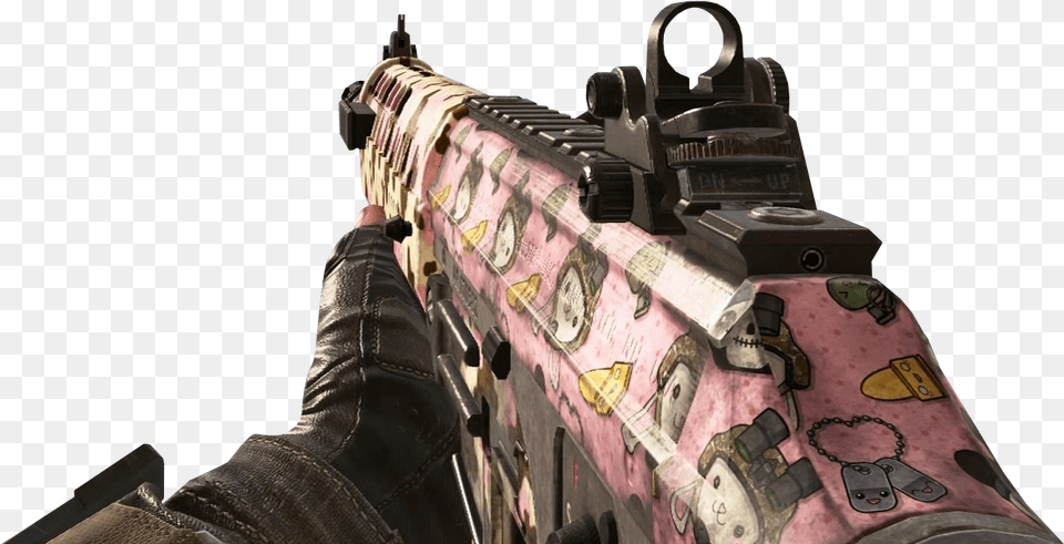 Call Of Duty Wiki Kawaii Camo, Firearm, Gun, Rifle, Weapon Png