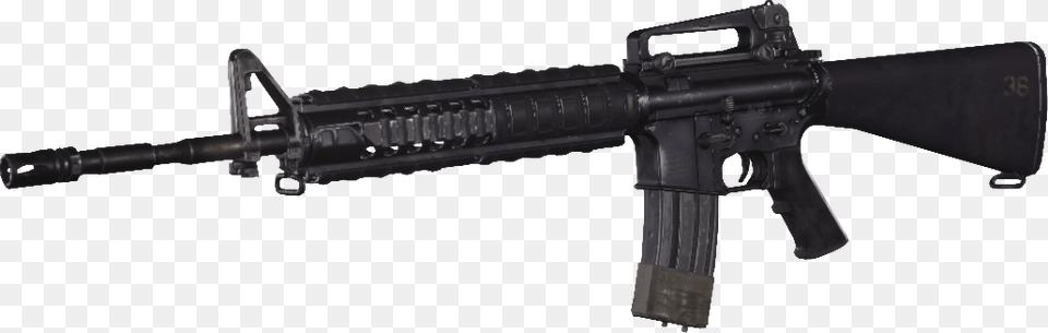 Call Of Duty Wiki M4 Transparent Background, Firearm, Gun, Rifle, Weapon Free Png Download