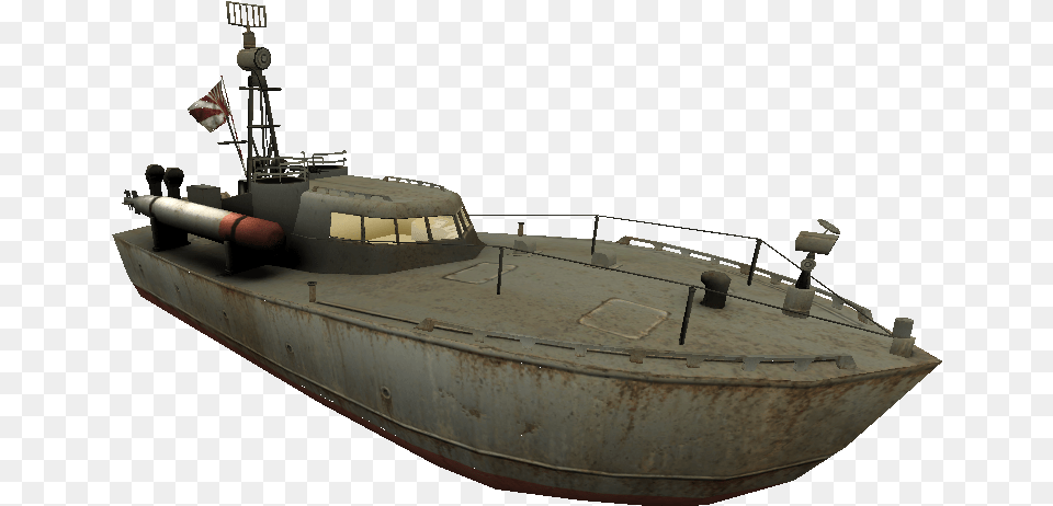 Call Of Duty Wiki Ww2 Japanese Pt Boats, Boat, Transportation, Vehicle, Mortar Shell Free Png Download