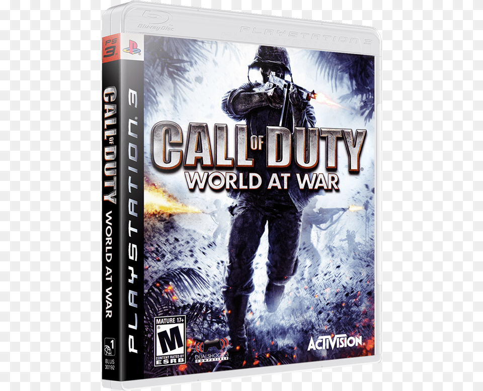 Call Of Duty World At War1 Call Of Duty World At War, Publication, Book, Adult, Person Free Png