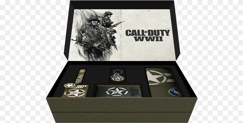 Call Of Duty Ww2 Deployment Kit, Adult, Male, Man, Person Free Png