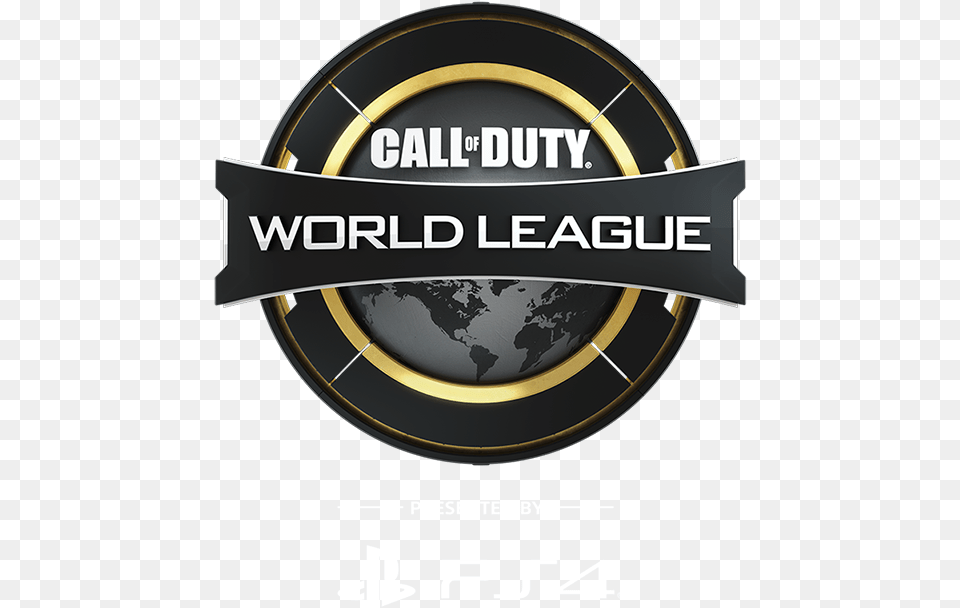 Call Of Duty Ww2 World League, Logo, Disk, Advertisement, Poster Free Png