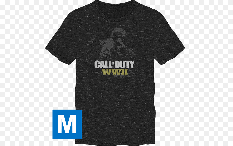 Call Of Duty Wwii, Clothing, T-shirt, Person, Face Free Transparent Png