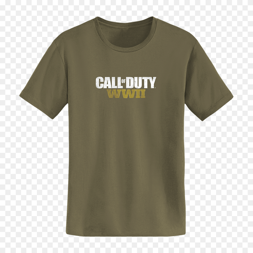 Call Of Wwii Logo Tee Call Of Official Online Store, Clothing, T-shirt, Shirt Free Png Download