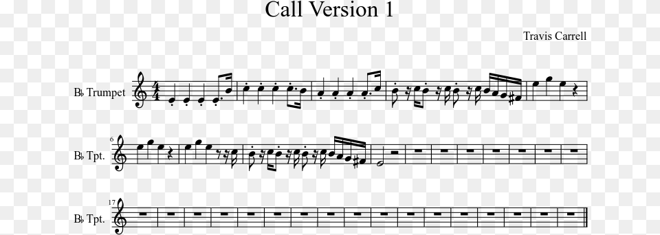 Call Out Mom Isn T Home Violin Sheet Music, Gray Png Image