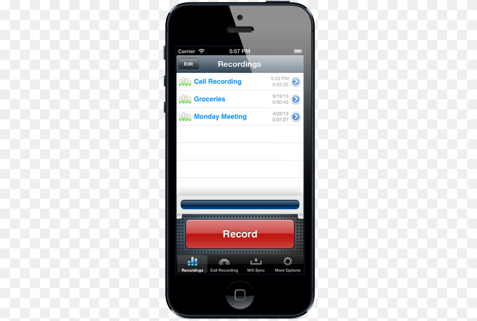 Call Recording App For Iphone Audio Recording On Iphone, Electronics, Mobile Phone, Phone, Text Free Transparent Png