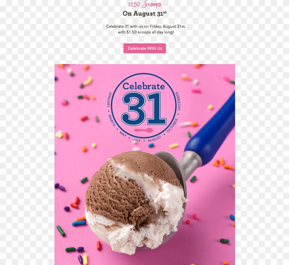 Call Shops For Details 150 Scoops All Day On Friday, Advertisement, Cream, Dessert, Food Free Png Download