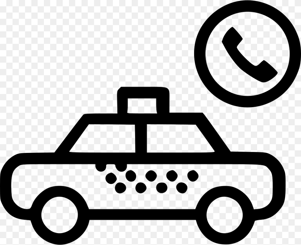 Call Taxi Car Icon Pixel, Plant, Device, Grass, Lawn Free Png