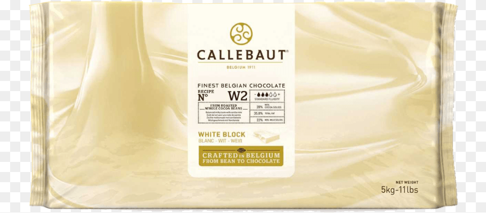 Callebaut 28 White Block 5 Kg Chocolate White Kg Callebaut Block, Powder, Flour, Food, Business Card Free Png