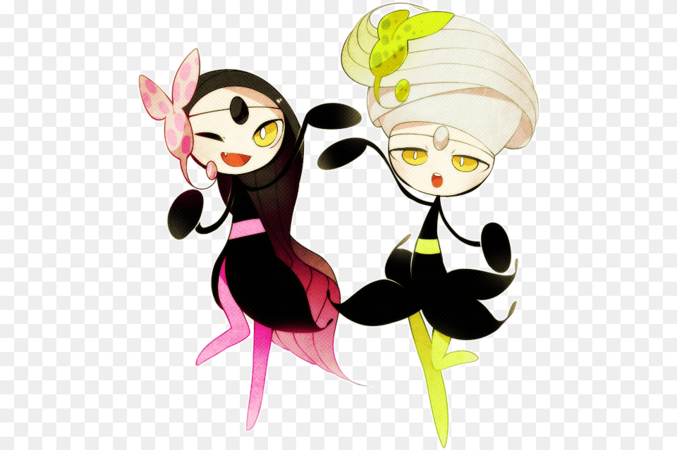 Callie And Marie Pokemon, Book, Comics, Publication, Baby Free Transparent Png