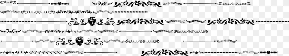 Calligraphy, Gray Free Transparent Png