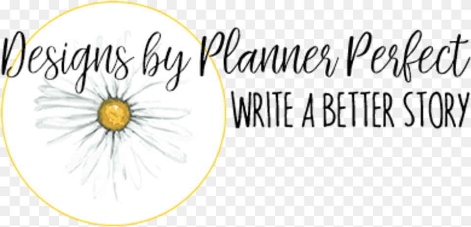 Calligraphy, Flower, Plant, Daisy, Book Png