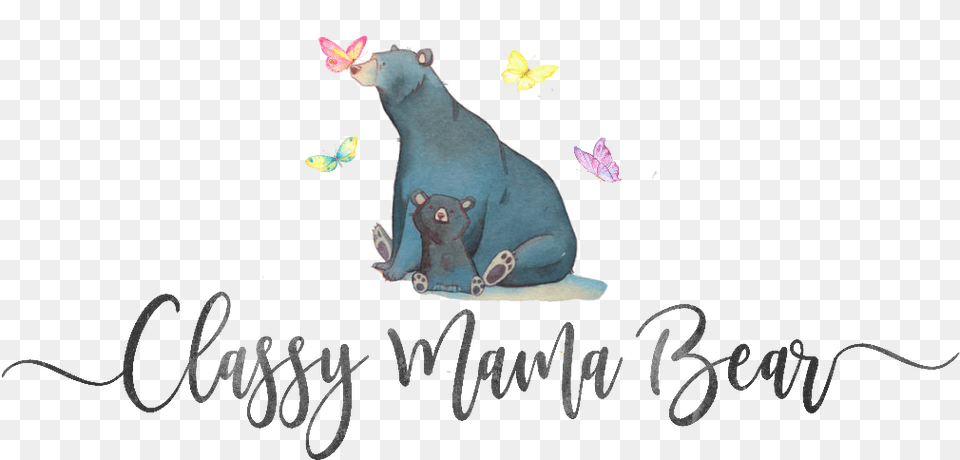 Calligraphy, Animal, Bear, Mammal, Wildlife Png