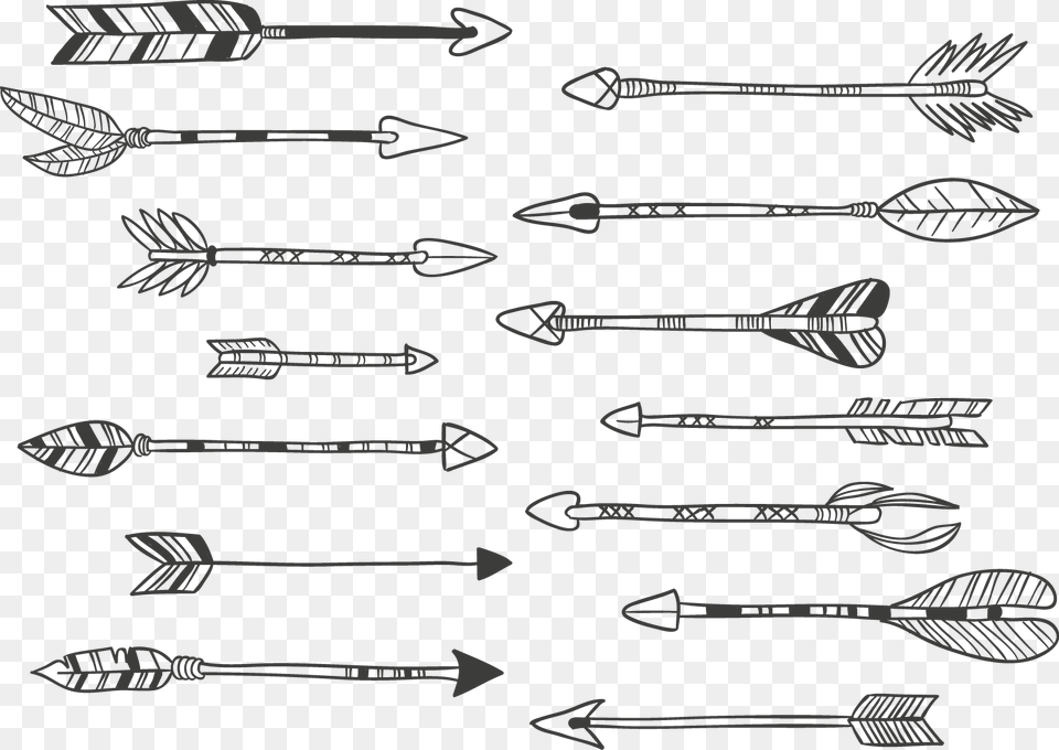 Calligraphy Clipart Arrow Arrow Design Black, Weapon, Aircraft, Airplane, Transportation Png