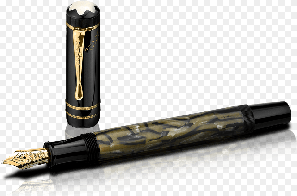 Calligraphy Pen Oscar Wilde, Fountain Pen, Bottle, Shaker Png Image