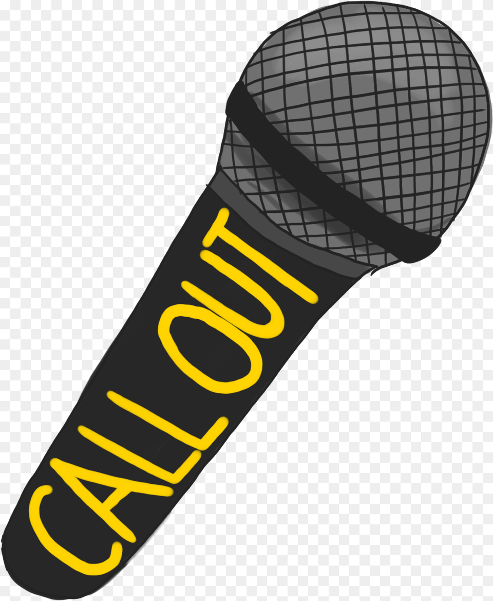 Calling Out Call Out Culture Illustration, Electrical Device, Microphone Free Transparent Png