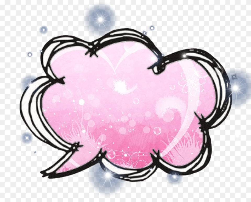 Callout Pink Sparkle Png