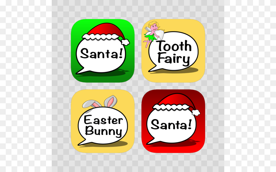 Calls From Santa Calls Texts To Santa Tooth Fairy Easter, Lunch, Sticker, Food, Meal Png Image