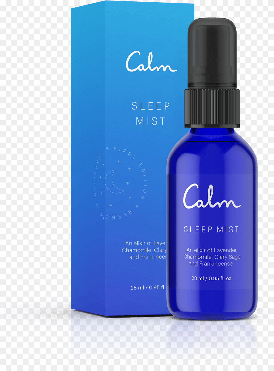Calm Sleep Mist Calm App, Bottle, Cosmetics, Perfume Free Png