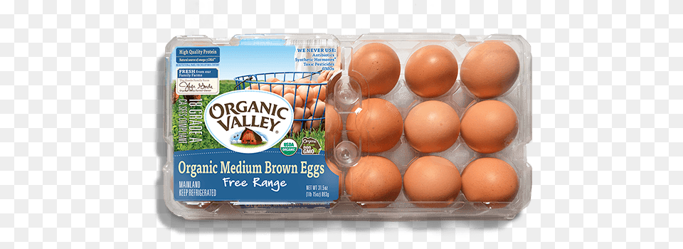 Calories In 3 Medium Eggs Organic Valley Lowfat Milk 32 Fl Oz Carton, Egg, Food Free Png Download