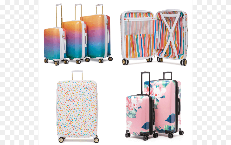 Calpak Modern Travel Luggage Valigia Effetto Marmo, Baggage, Suitcase, Crib, Furniture Free Png Download