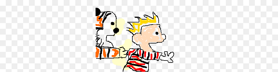 Calvin And Hobbes, Art, Bulldozer, Machine, Baby Png