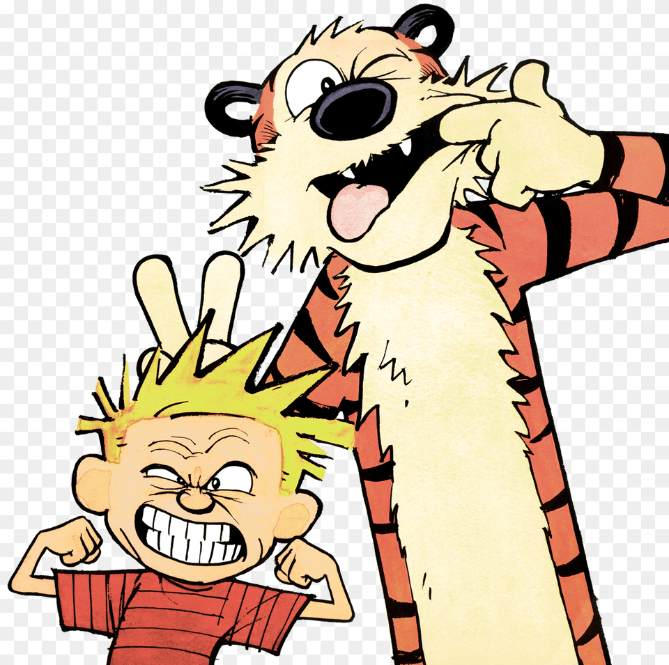 Calvin And Hobbes, Book, Comics, Publication, Baby Free Png
