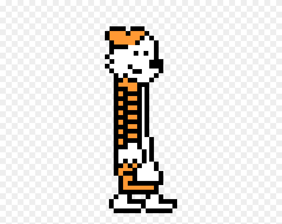 Calvin And Hobbes Bit Pixel Art Clip Art Free Png Download