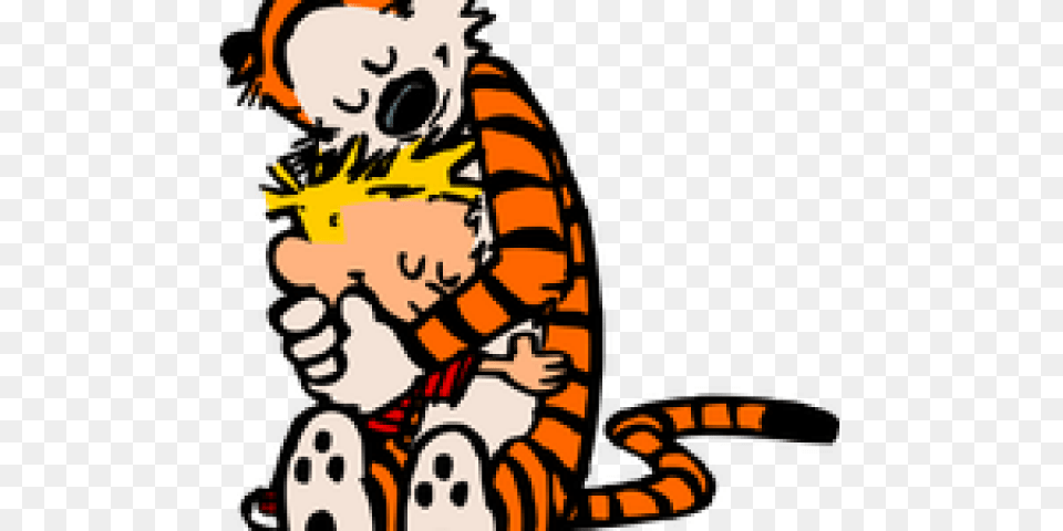 Calvin And Hobbes Clipart Winter, Baby, Person, Face, Head Free Png Download