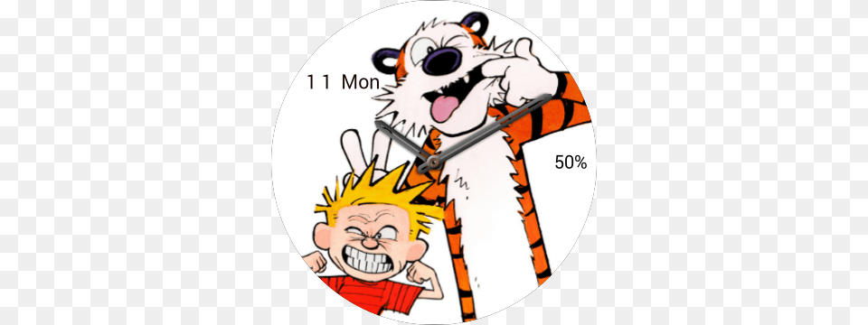 Calvin And Hobbes For Watch Urbane, Face, Head, Person, Baby Png