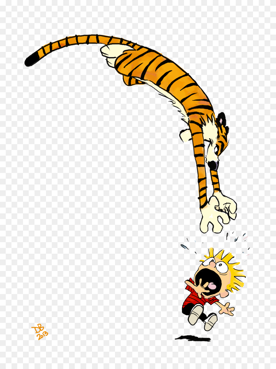 Calvin And Hobbes Images Smoke Pipe, Cartoon Free Png Download
