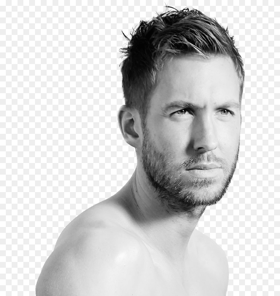 Calvin Harris Face Side View Calvin Harris Emporio Armani, Adult, Photography, Person, Neck Free Transparent Png