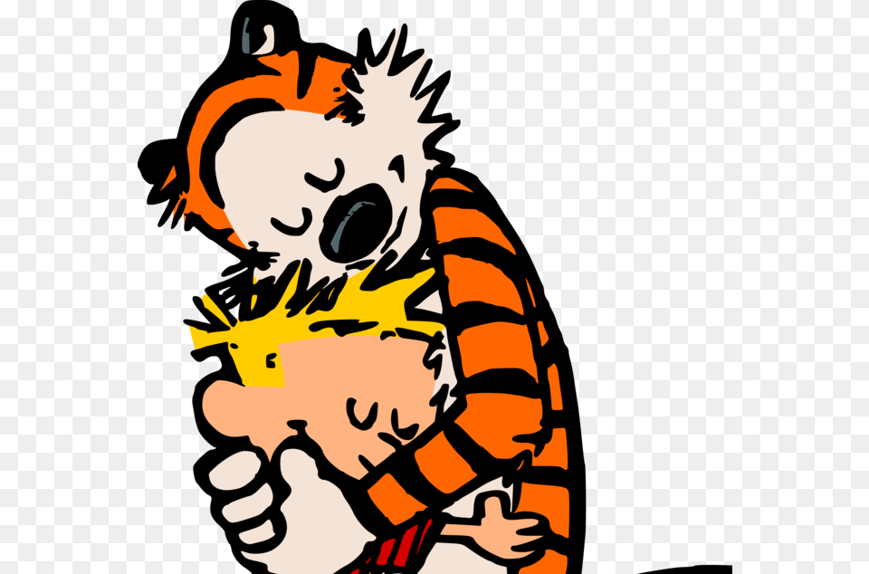 Calvin Hobbes Filosofas Word, Baby, Person, Face, Head Free Png