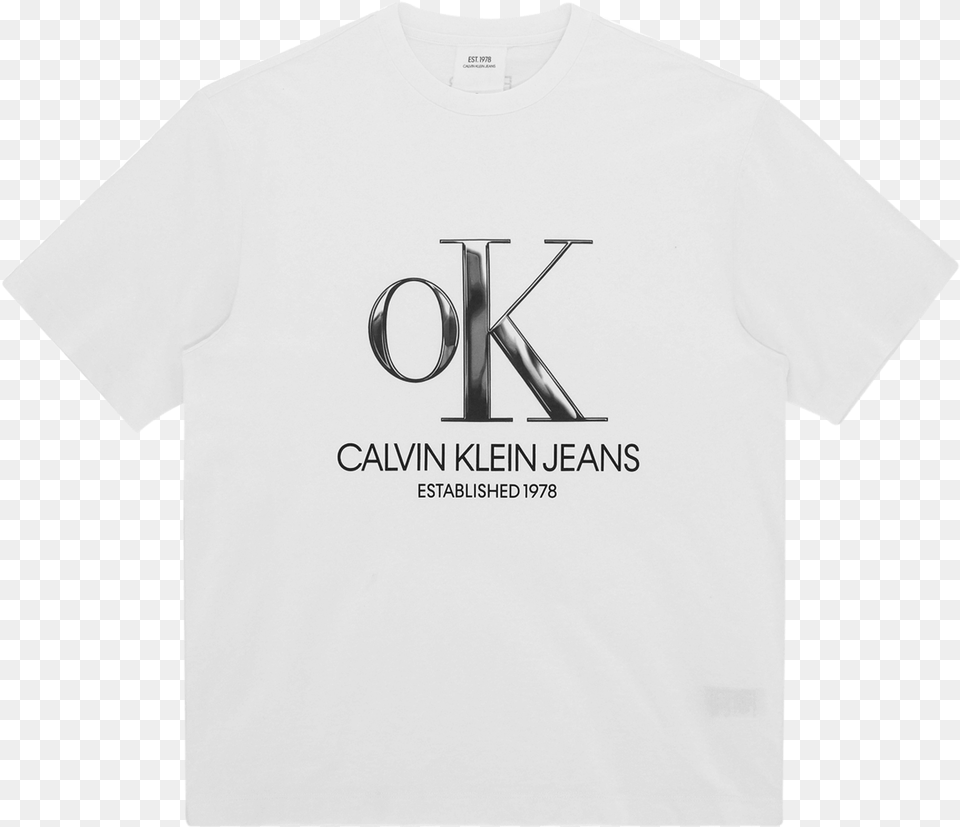 Calvin Klein Est Active Shirt, Clothing, T-shirt Free Png Download