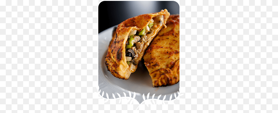 Calzone With Mushrooms Peppers And Onions Doughby39s Calzones, Food, Pizza, Bread Free Png
