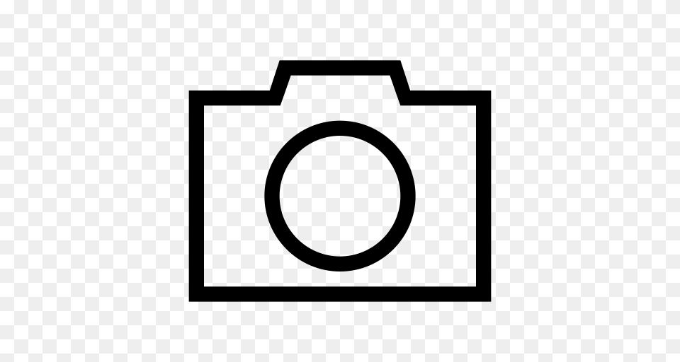 Cam Buttom Pho Icon With And Vector Format For Unlimited, Gray Free Transparent Png