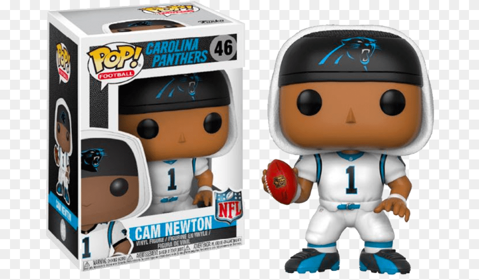 Cam Newton Funko Pop Nfl Wave, Toy, Plush, Person Free Png Download