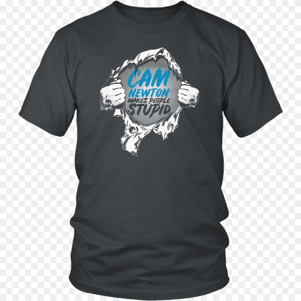 Cam Newton Makes People Stupid Shirt U2013 Yeyvibes Opengl T Shirt, Clothing, T-shirt Free Transparent Png