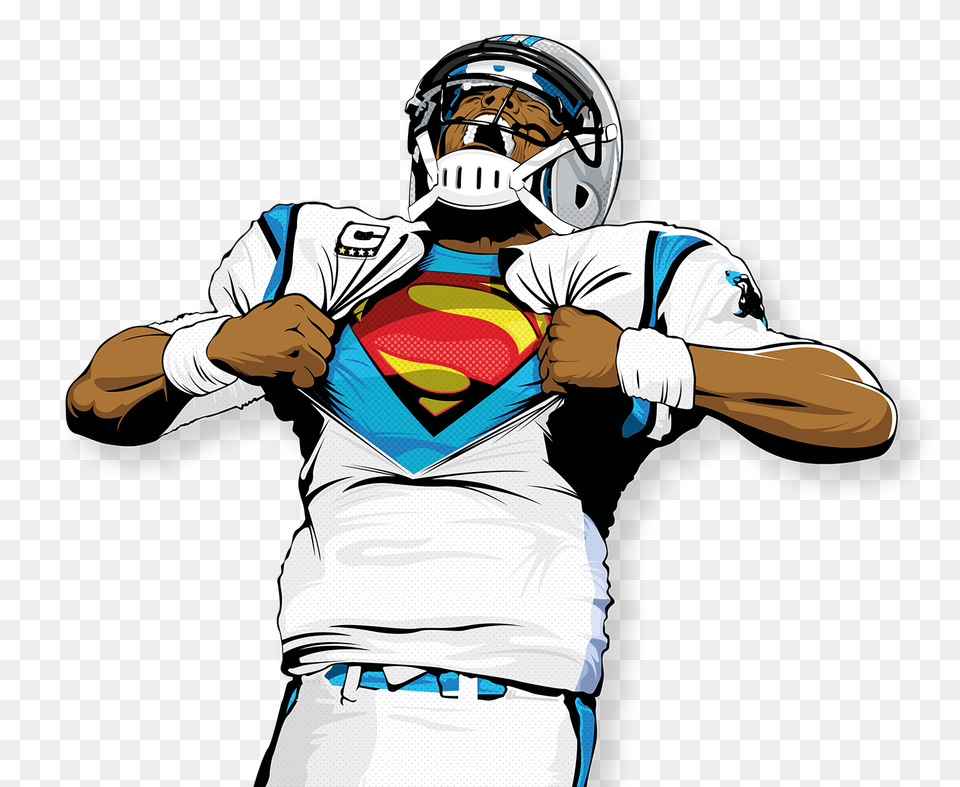 Cam Newton On Behance, Helmet, Baby, Person, American Football Free Png